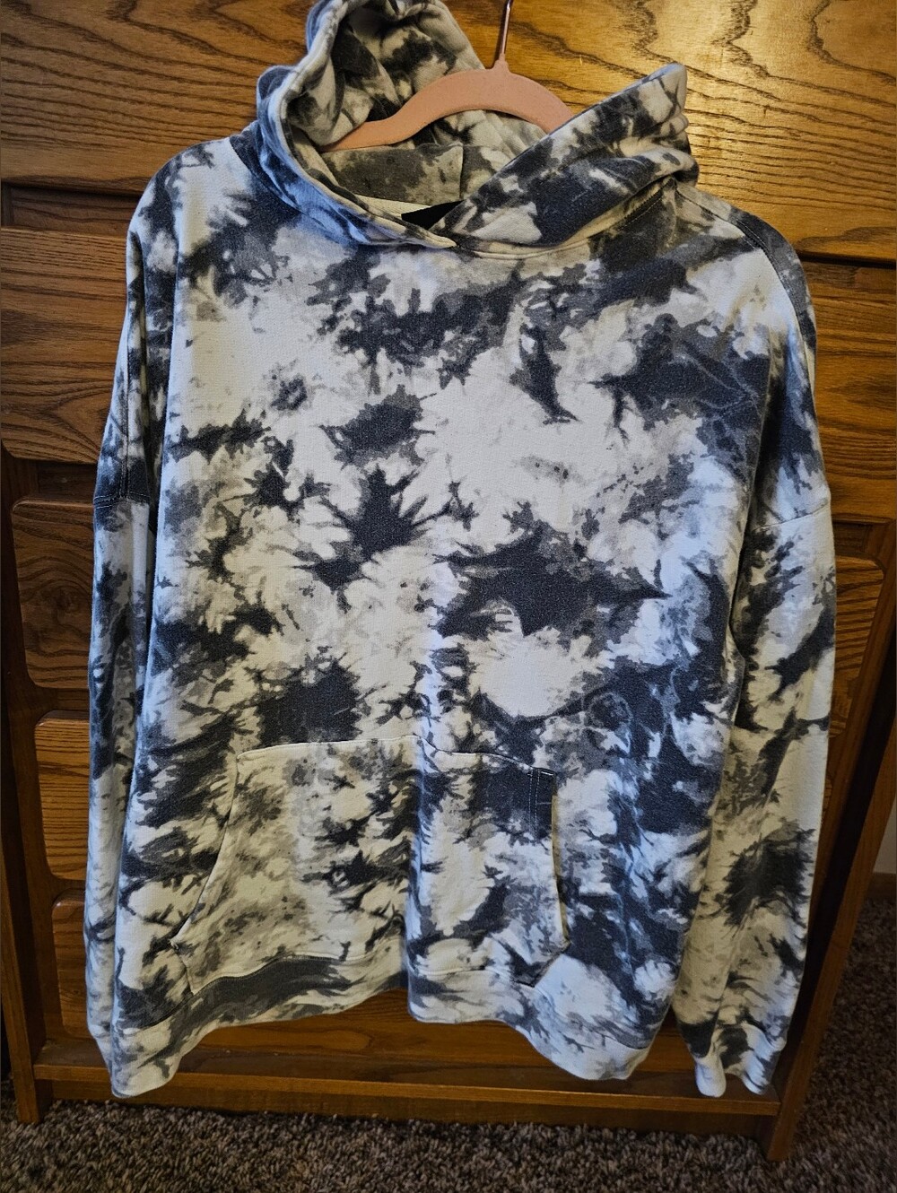 Tie dye hoodie - No Boundaries pullover style. Sz:Large